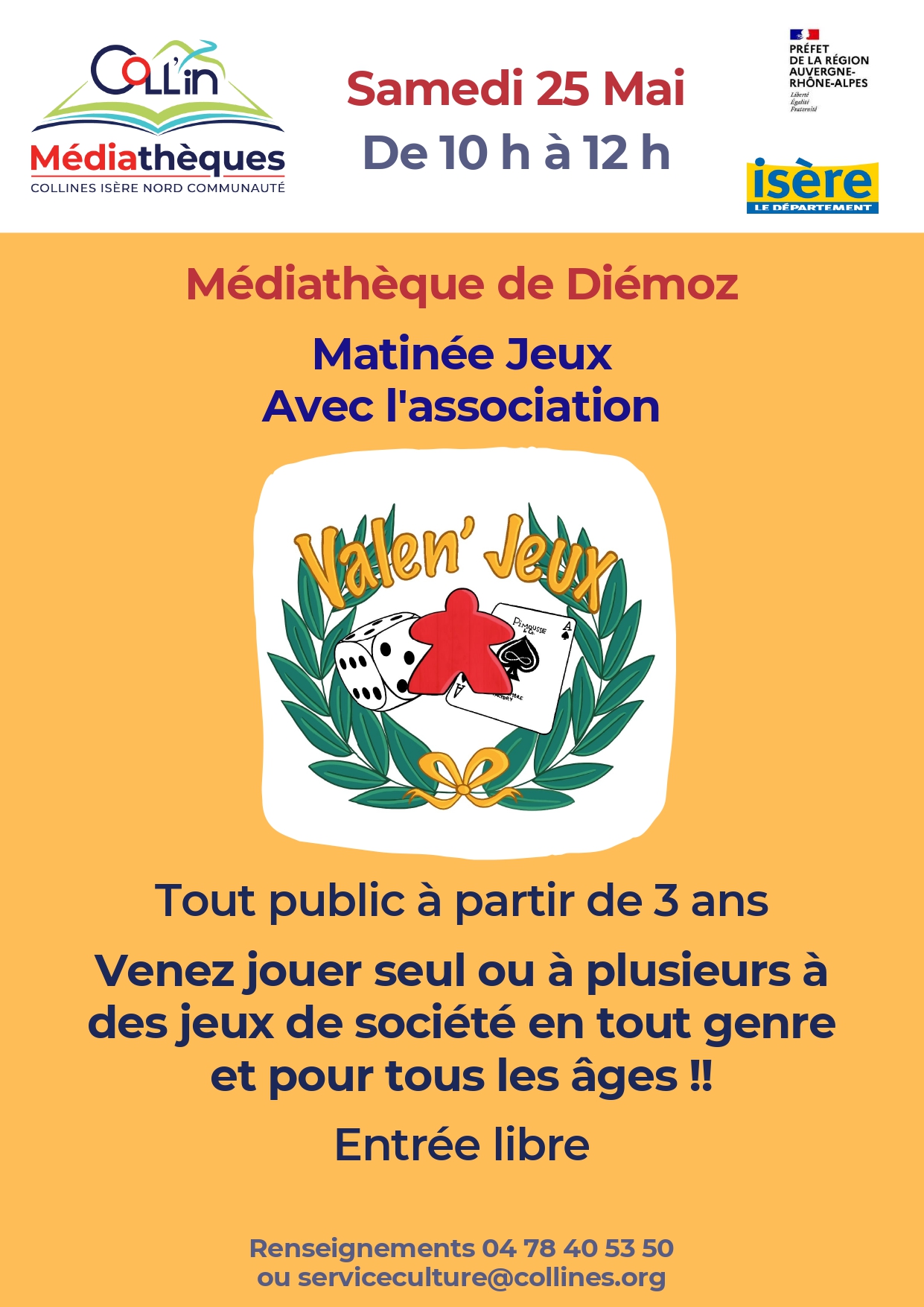 Image de Matinée Jeux de Société